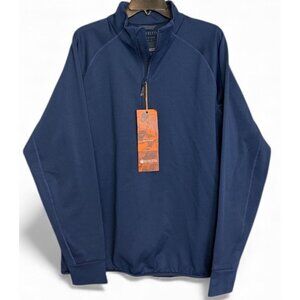 Beretta Men's Size XXL Blue Eclipse Stretch Tech Half Zip Fleece Pullover